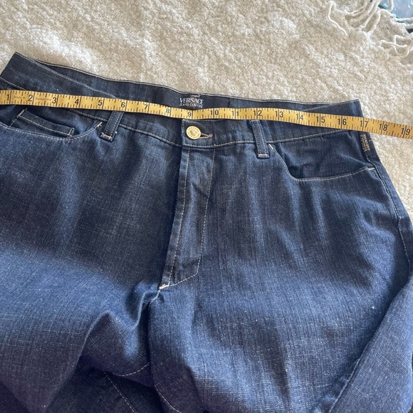 Vintage VERSACE blue jean with a LOGO JEANS - Picture 4 of 11